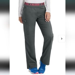 Med Couture "Ally" Yoga Waist Cargo Scrub Pant, Size MP